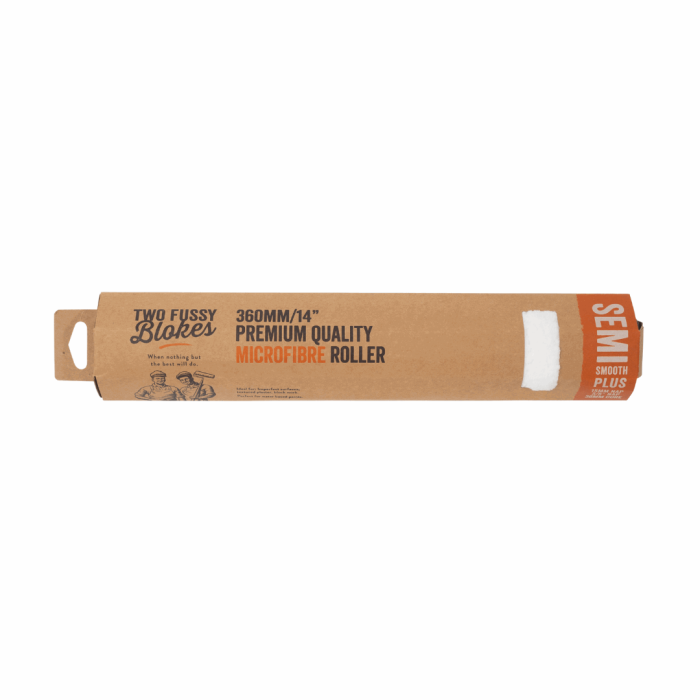 360mm x 15mm Two Fussy Blokes Microfibre Roller Sleeves - Image 1