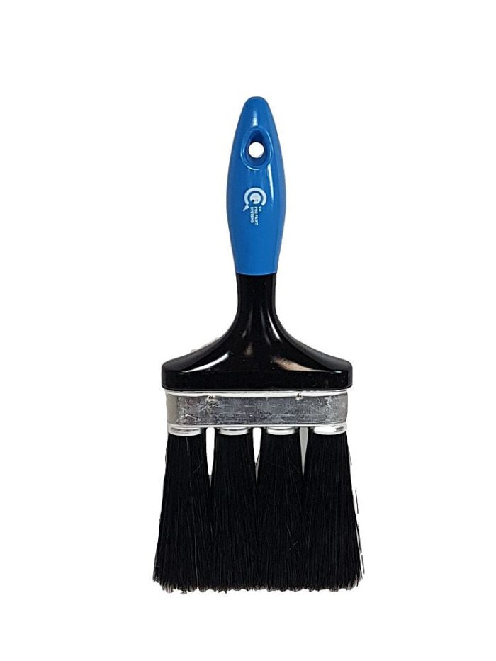 Almax Duster Brush 4 knot blended bristle - 100mm - Image 1