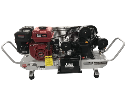 Iron Horse 8.0HP Petrol Air Compressor, AC19P - Designed For Portability