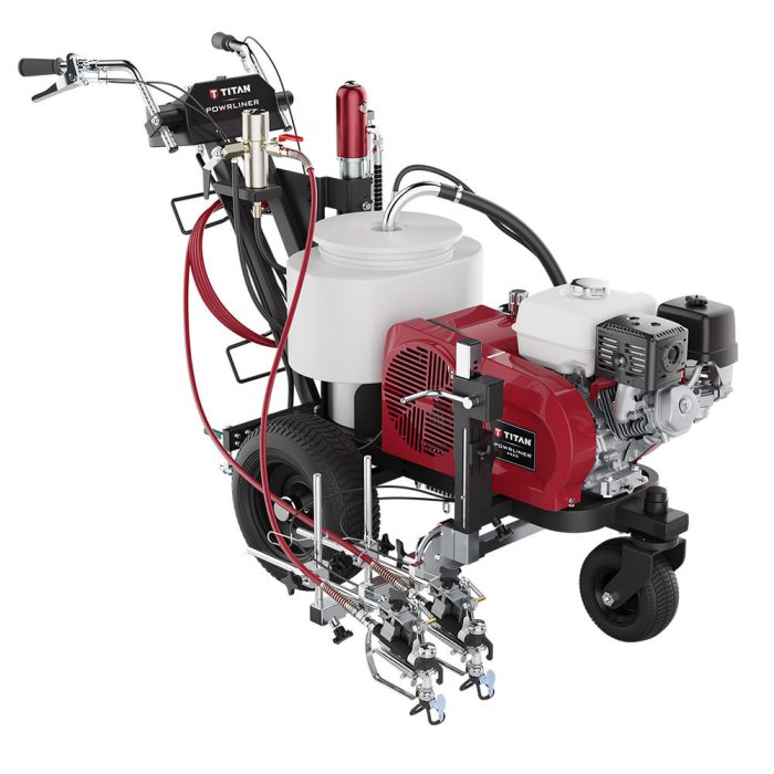 Titan PowrLiner 4955 Hydraulic Line Marker - Gas Powered With Optional Electric Convertibility - Image 1