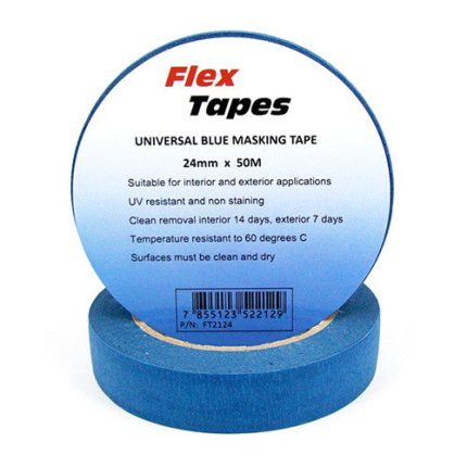 48mm Buy The Box - Flex Premium Universal Blue Interior / Exterior Masking Tape - 36 Rolls