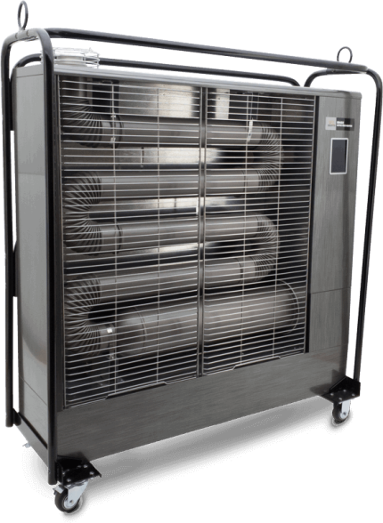 Remington Infrared Diesel Heater - The Ultimate In Silenced Workshop Heating!
