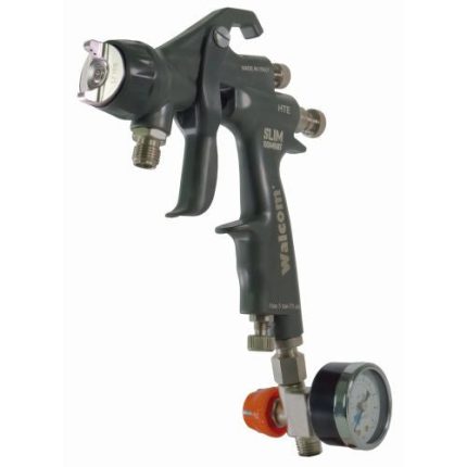 Walcom Kombat Pressure Fed Spray Gun - 380g Magnesium Body Injected With Kevlar Fibre