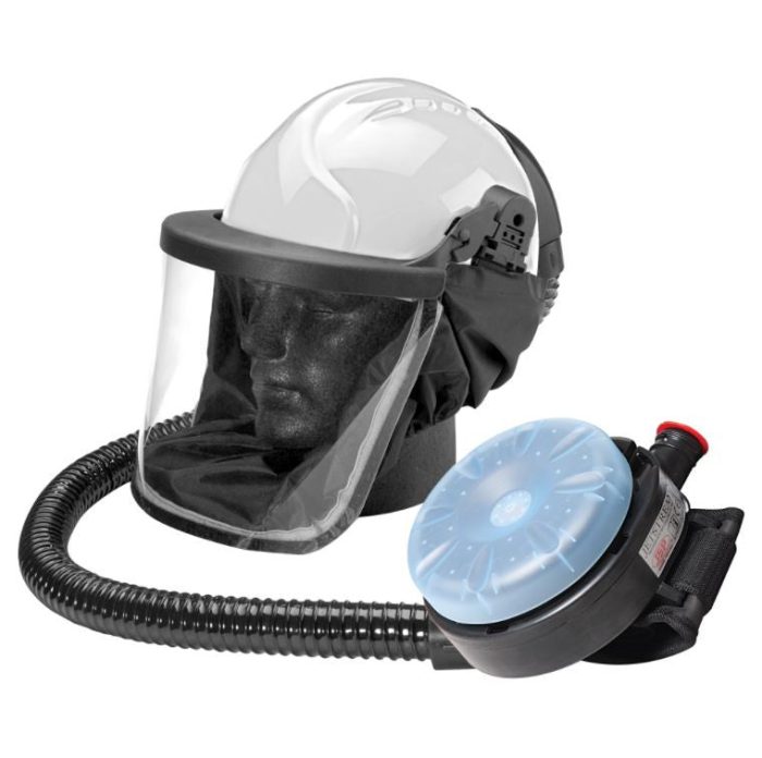 Jetstream MK7 Safety Helmet & Visor With Powered Air Supply Unit - Image 1