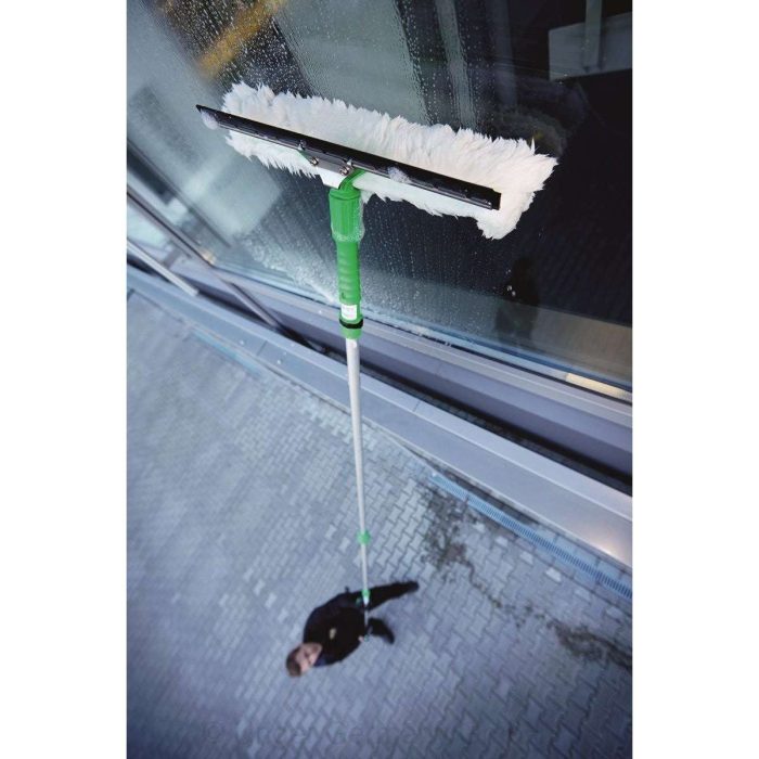 Unger Complete Window Washer Kit- Washer, Squeegee, Pole and Bucket - 2.0m - 6.0m - Image 1