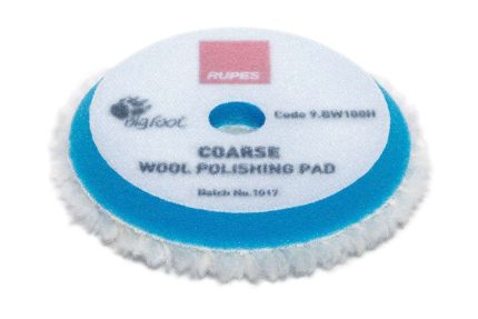 RUPES BigFoot Coarse Wool Polishing Pads - Various Sizes Available