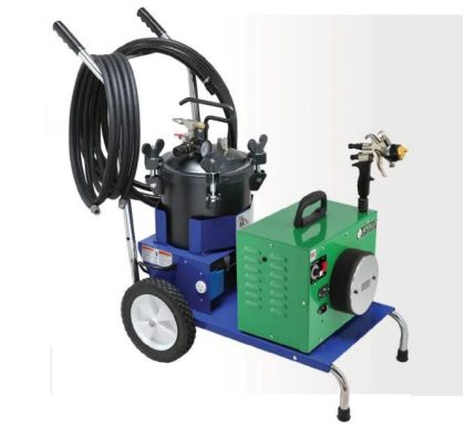 Apollo HVLP Production Series Sprayer Cart - Big Jobs Made Easy