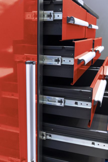 Ultimate Compact 10 Drawer Workbench - On Castors For Mobility - FREE SHIPPING