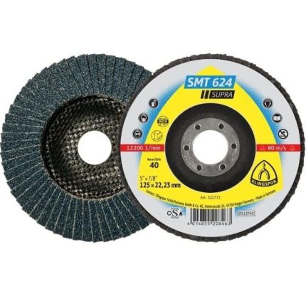Klingspor SMT624 Zirconia 100mm Flap Disc - Multiple Grits Available