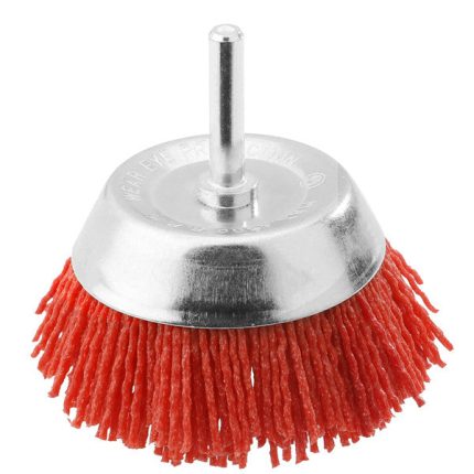 Nylon Abrasive Filament Spindle Cup Brush - 50mm / 75mm Options