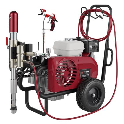 Titan Powrtwin 12000 Plus - Petrol Airless Sprayer - Sprays Intumescent And Fire Retardants