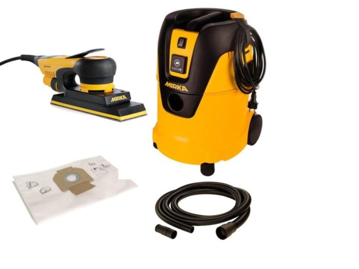 Mirka Dustless Deos 353CV  Sander And Vacuum Combos - 3 Options - Image 1