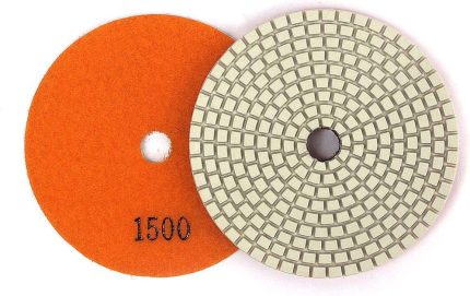 150mm Diamond Wet And Dry Velcro Sanding And Polishing Discs - 400gt