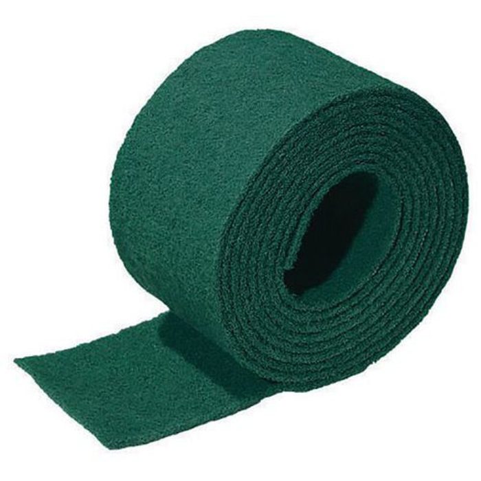 Heavy Duty Dark Green Nylon Scrubber 150mm x 10m roll - Image 1