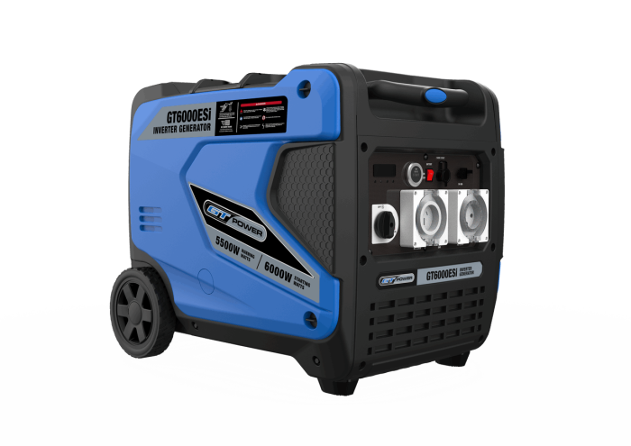 6000W Silenced Electric Start Inverter Generator - Powerful And Compact GT6000ESi - Image 1