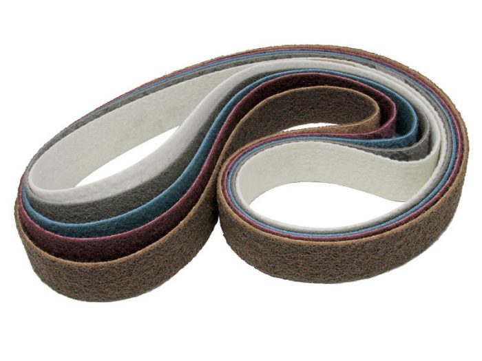 Non Woven Surface Conditioning Belts 25mm x 762mm - 4 Pack - Image 1