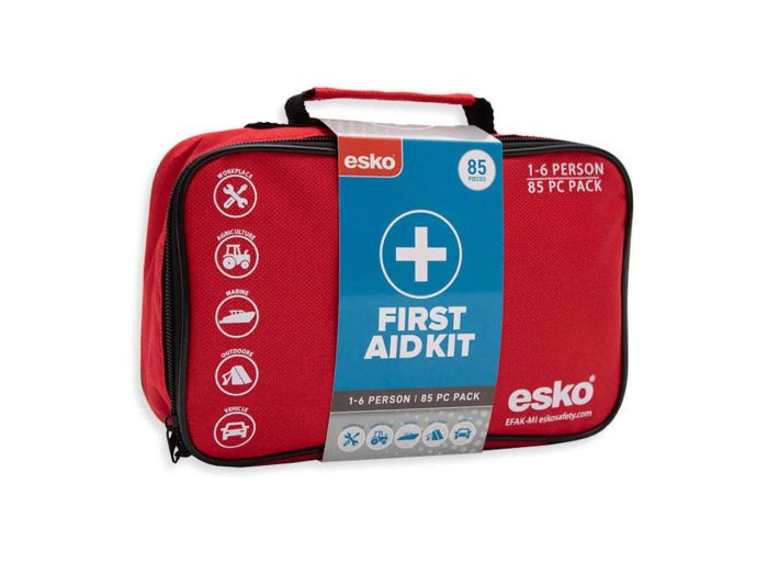 1- 6 Persons Soft Case Esko First Aid Kit - Comprehensive, Compliant And Convenient - Image 1