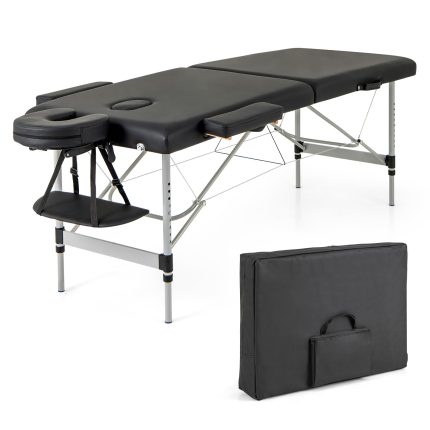 Giantex Massage Table, Portable Massage Bed with Carrying Bag