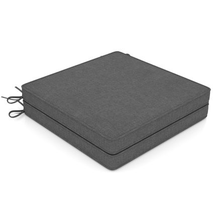 Giantex Set of 2/4/6 Patio Cushions - Grey 1