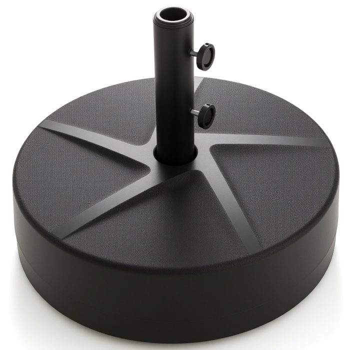 Giantex  88 lbs Fillable Umbrella Stand with 2 Adjustable Knobs & 3 Adapters - Image 1