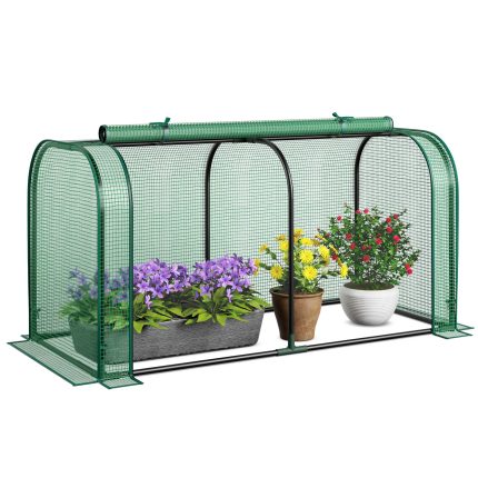 Giantex Mini Portable Greenhouse - Green
