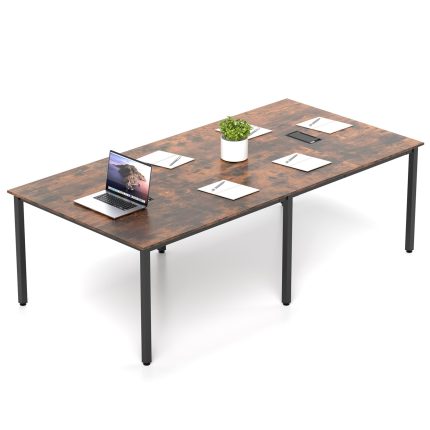 Giantex 94.5"x 48" Conference Table for 8-10 People - White 2