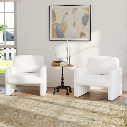 Giantex Modern Accent Chair - 2
