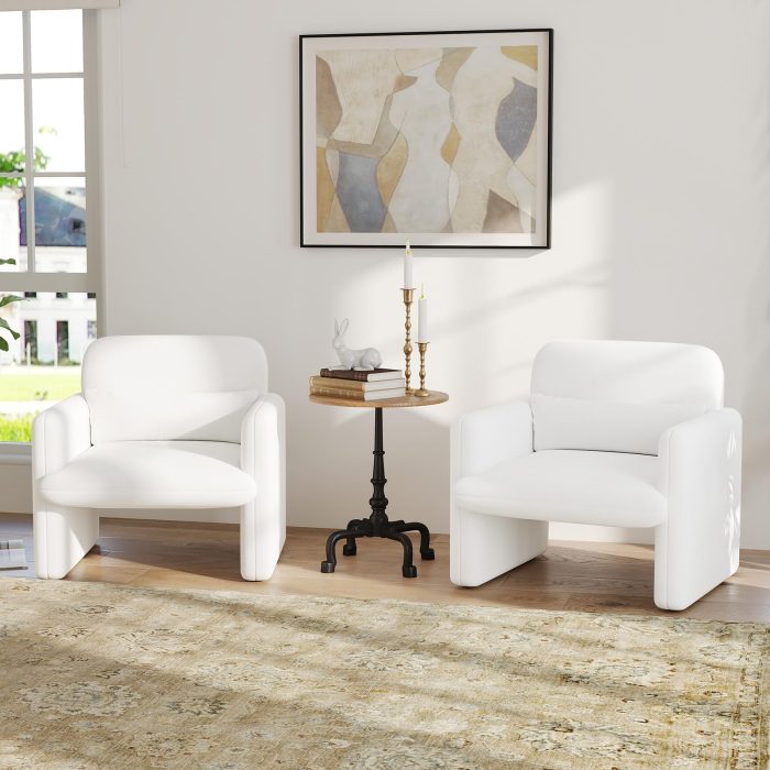Giantex Modern Accent Chair - 2 - Image 1