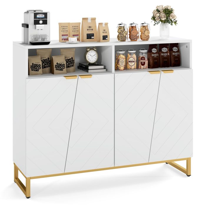 Giantex Buffet Cabinet with Storage 40" Large Kitchen Sideboard - Image 1