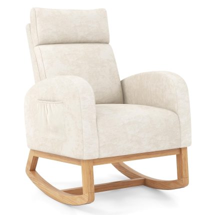 Giantex Rocking Chair Nursery for Living Room - 1