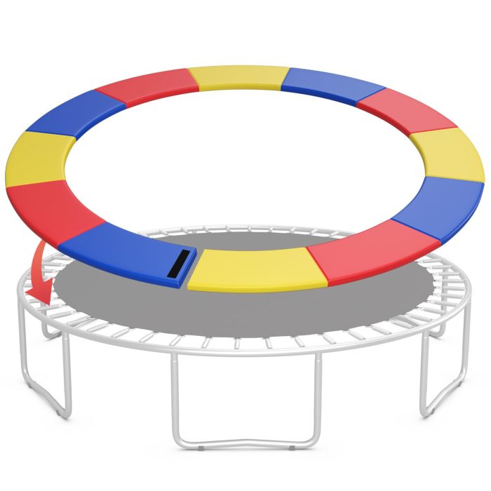 Giantex Trampoline Replacement Safety Pad - 10 Ft Multicolor - Image 1