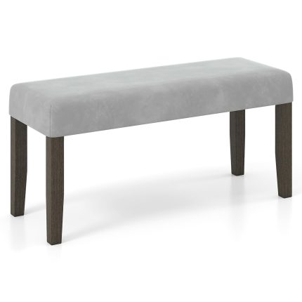 Giantex 42" Upholstered Dining Bench with Velvet Padded Seat - 1 Pounds