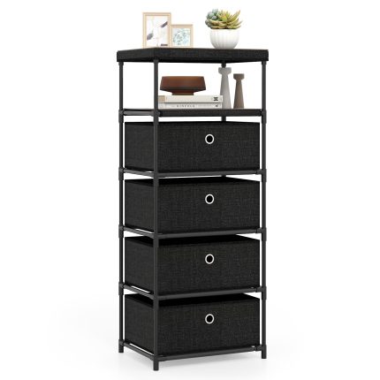 Giantex Dresser with 4 Drawers for Living Room