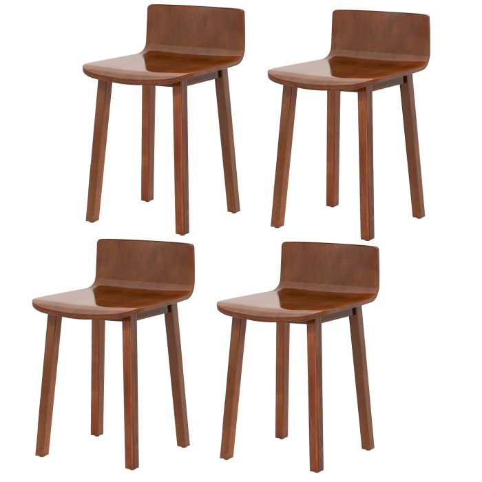 Giantex Wood Dining Chairs Set of 2/4 Farmhouse Kitchen Dining Room Chair - 2 - Image 1