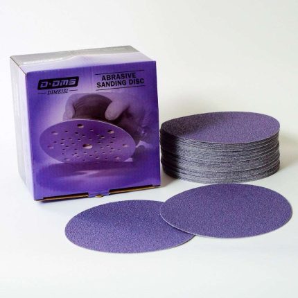 150mm No-Hole Ceramic Grain Film Backed Sanding Discs 100 Pack - P120