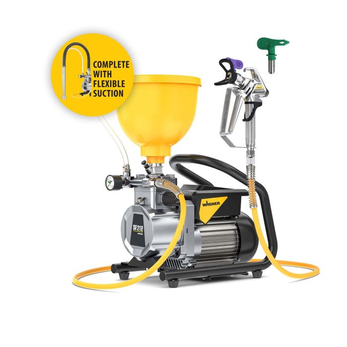 Wagner SuperFinish SF21 Pro 2 In 1 - Compact High Performance Airless Spray Unit - Image 1
