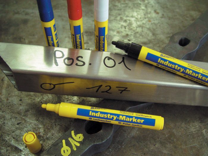 Professional Fine Tip Paint Markers By Bleispitz - 10 Packs - Image 1