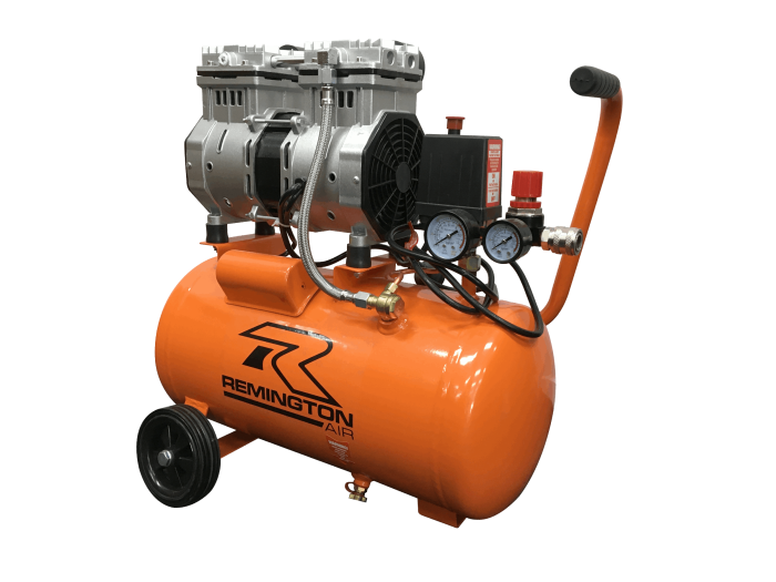 Remington 1.5HP Oil Free Silent Compressor - 21 Litre Tank - Image 1