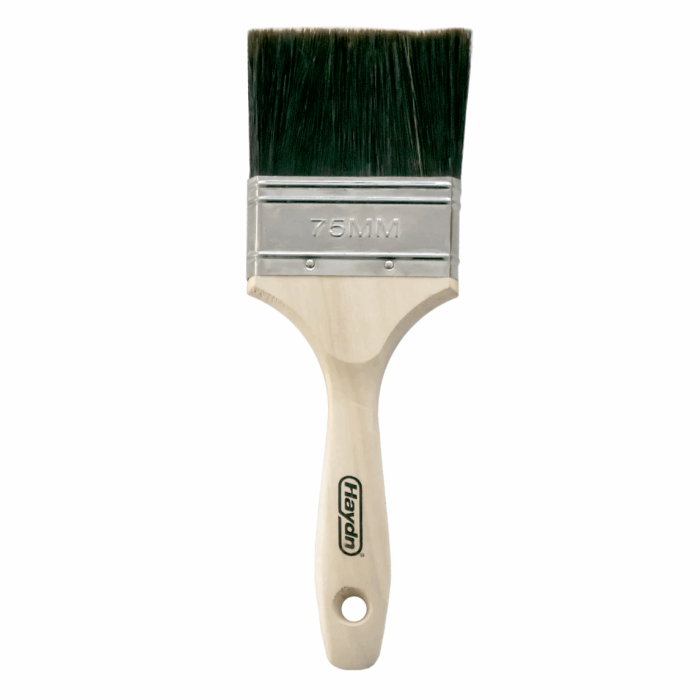 Industrial Brush Black Bristle - Available in multiple sizes - Image 1