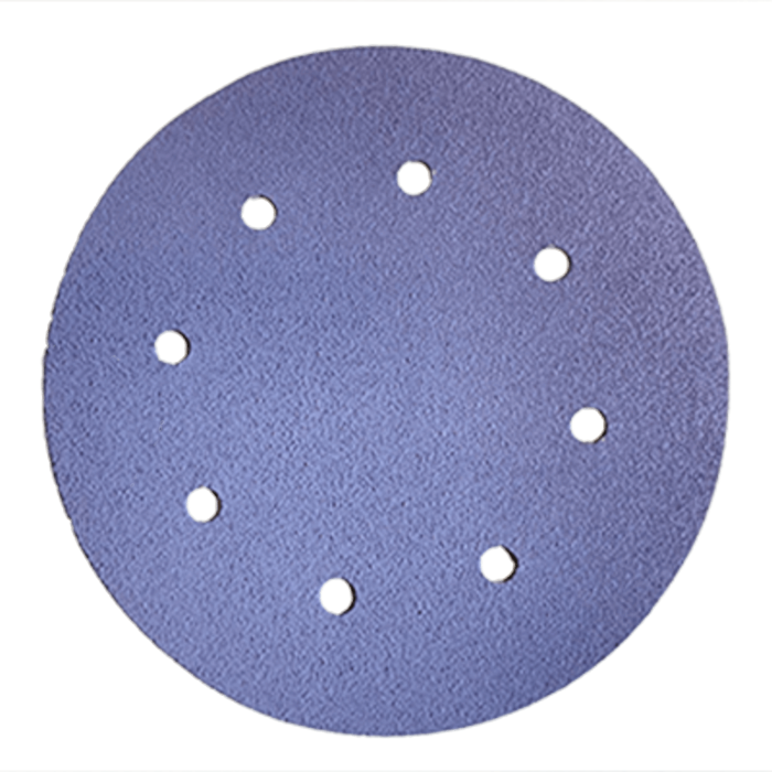 Smirdex 200mm Ceramic Velcro Abrasive Discs - 60gt - Image 1