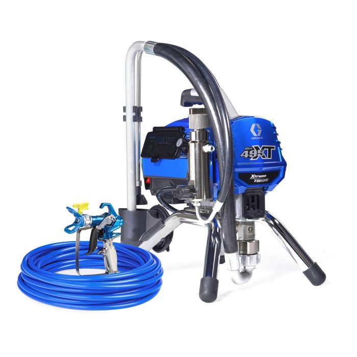 Graco Ultra 495 XT Electric Airless Sprayer Pro Skid - Lightweight, Powerful, Unmatched Reliability - Image 1